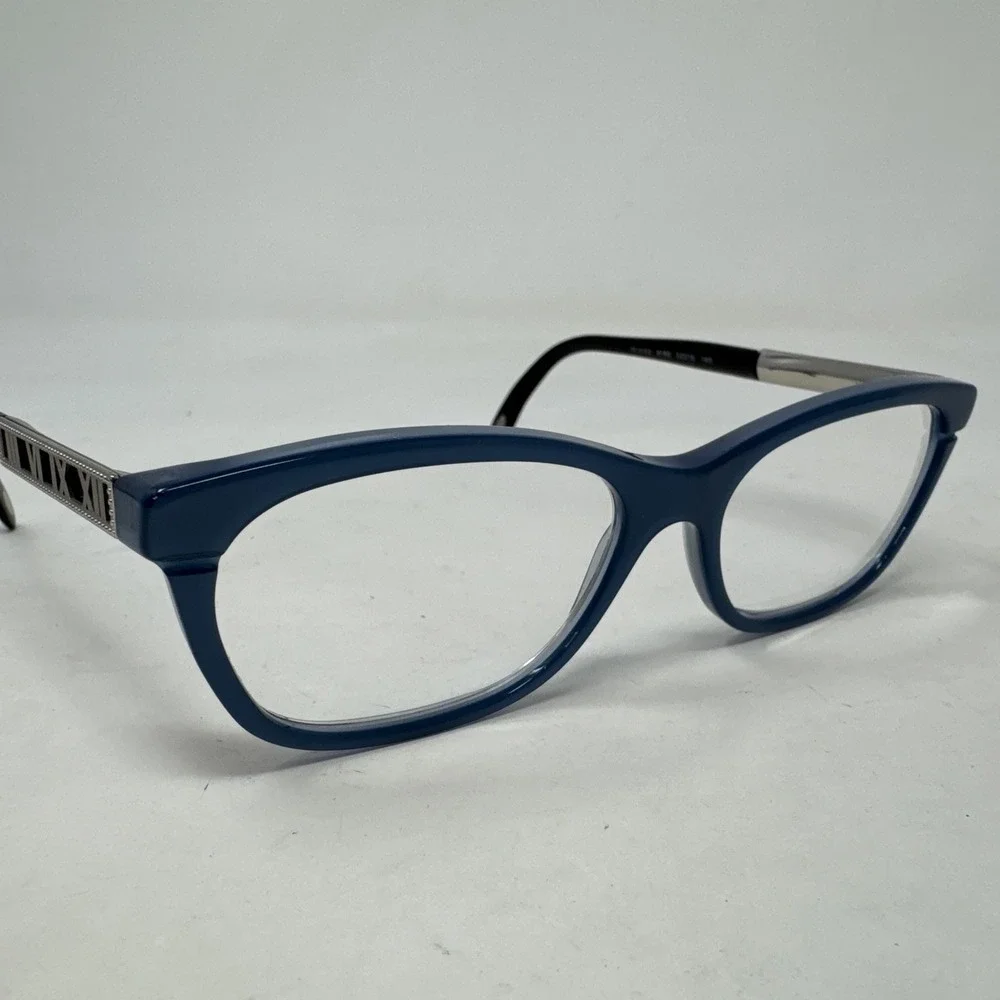TIFFANY & CO eyeglasses Frames Only TF2102 8189 52-16-140 Blue Pearl Avio Womens